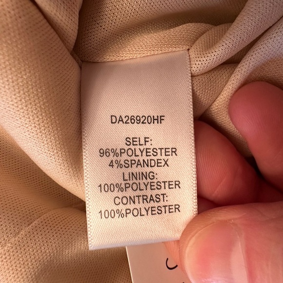 NWT Baltic Born Annabel Sequin Midi Dress Size XS Ivory Sequins Lined Stretch - Picture 13 of 16